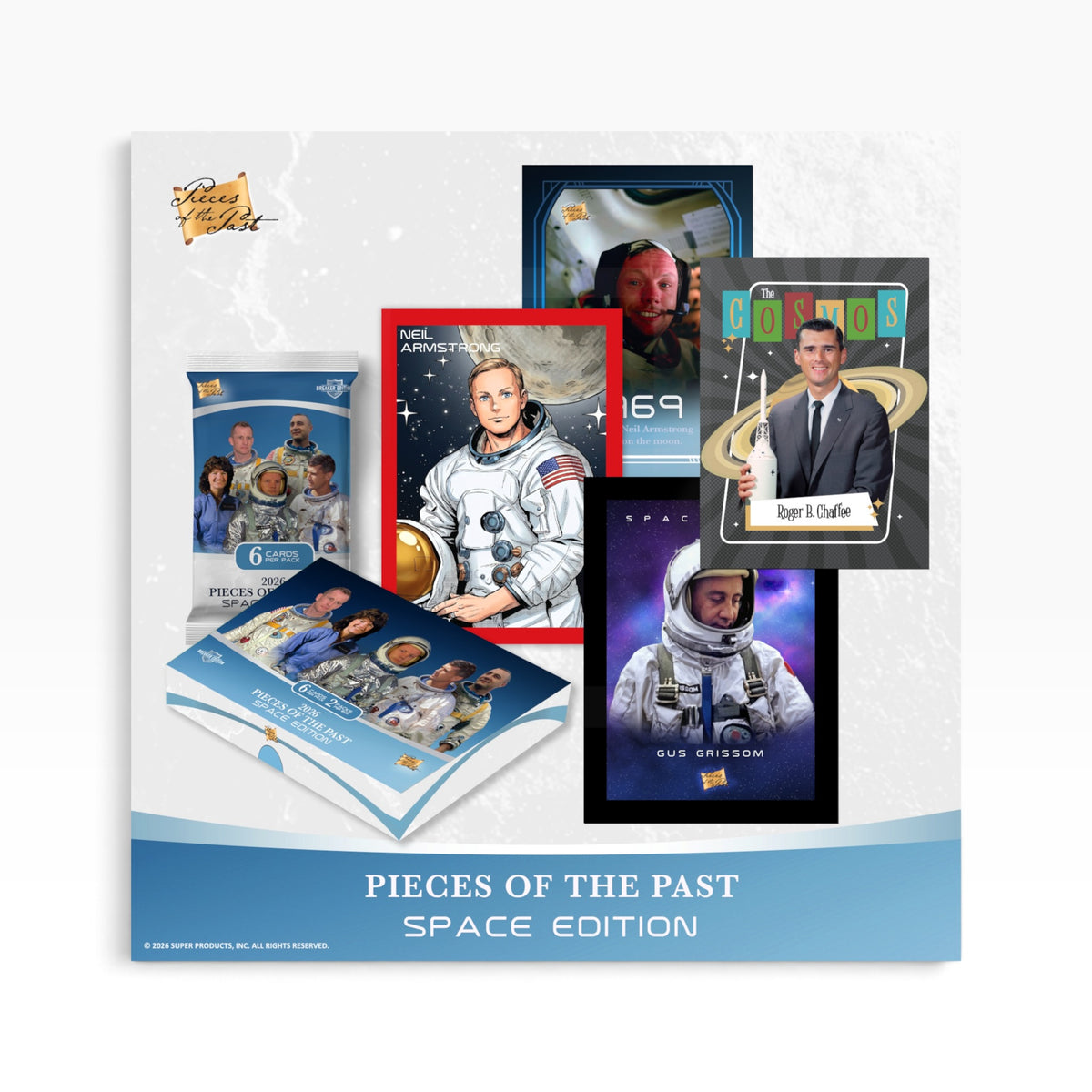 PRE-ORDER - 2026 Pieces of the Past Space Edition Breaker Box