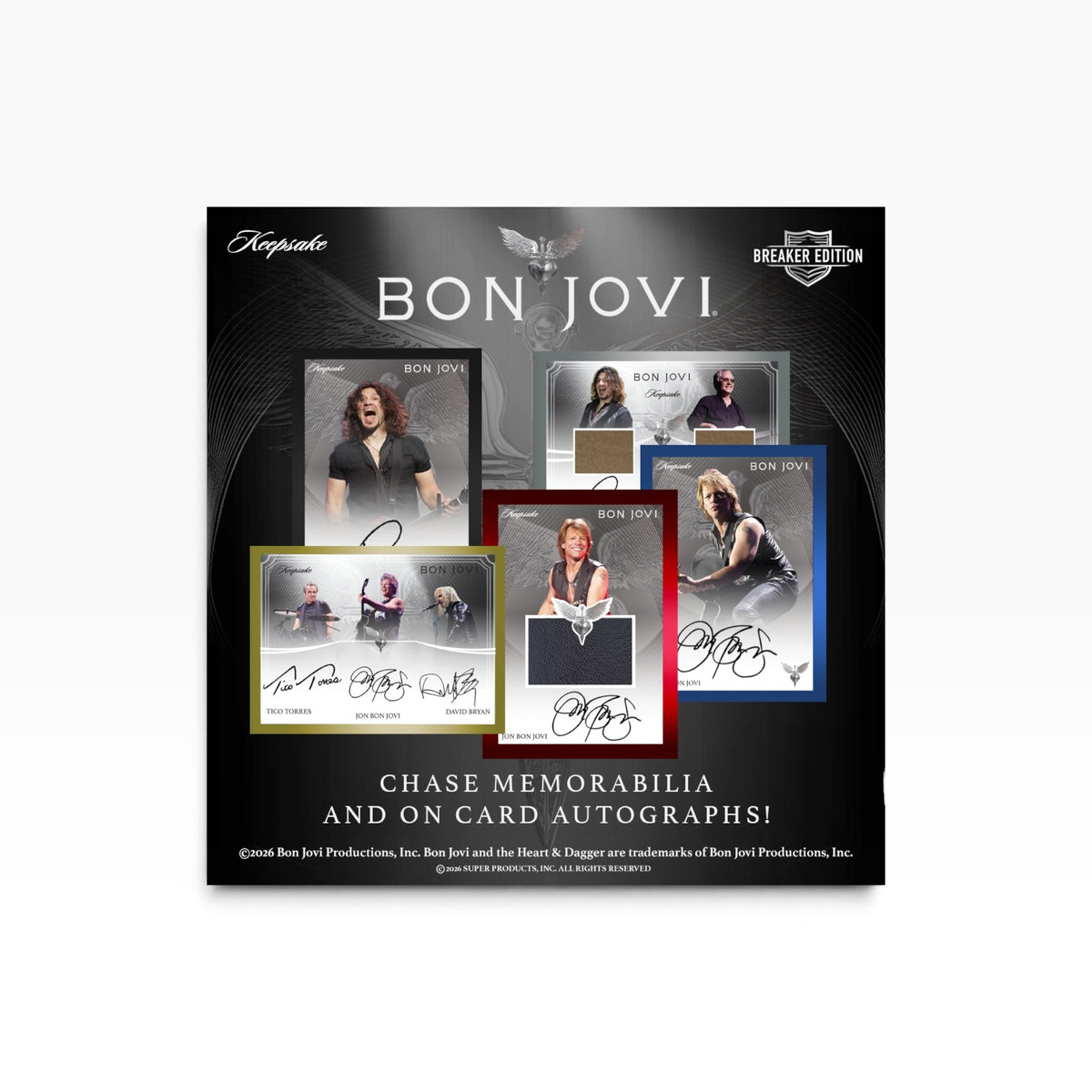 PRE-ORDER - 2026 Keepsake Bon Jovi Premiere Edition Breaker Box