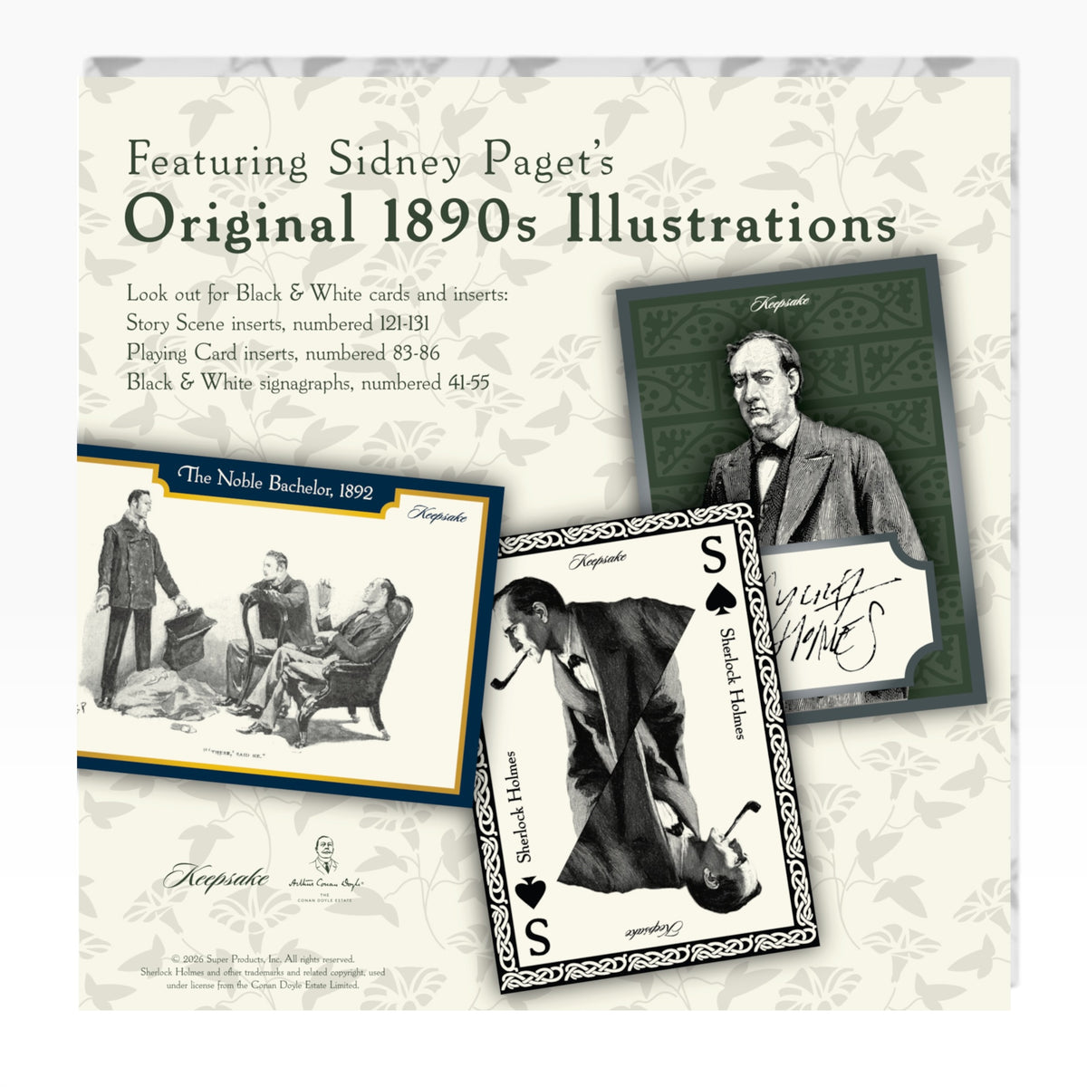 PRE-ORDER - Keepsake Sherlock Holmes Breaker Edition Trading Cards