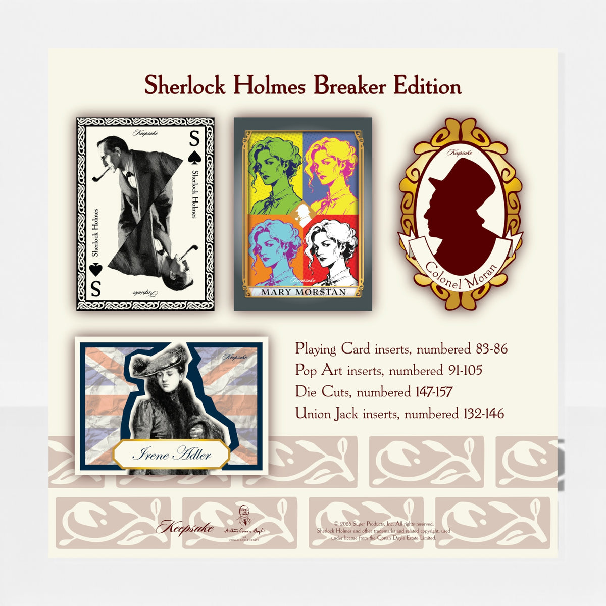PRE-ORDER - Keepsake Sherlock Holmes Breaker Edition Trading Cards