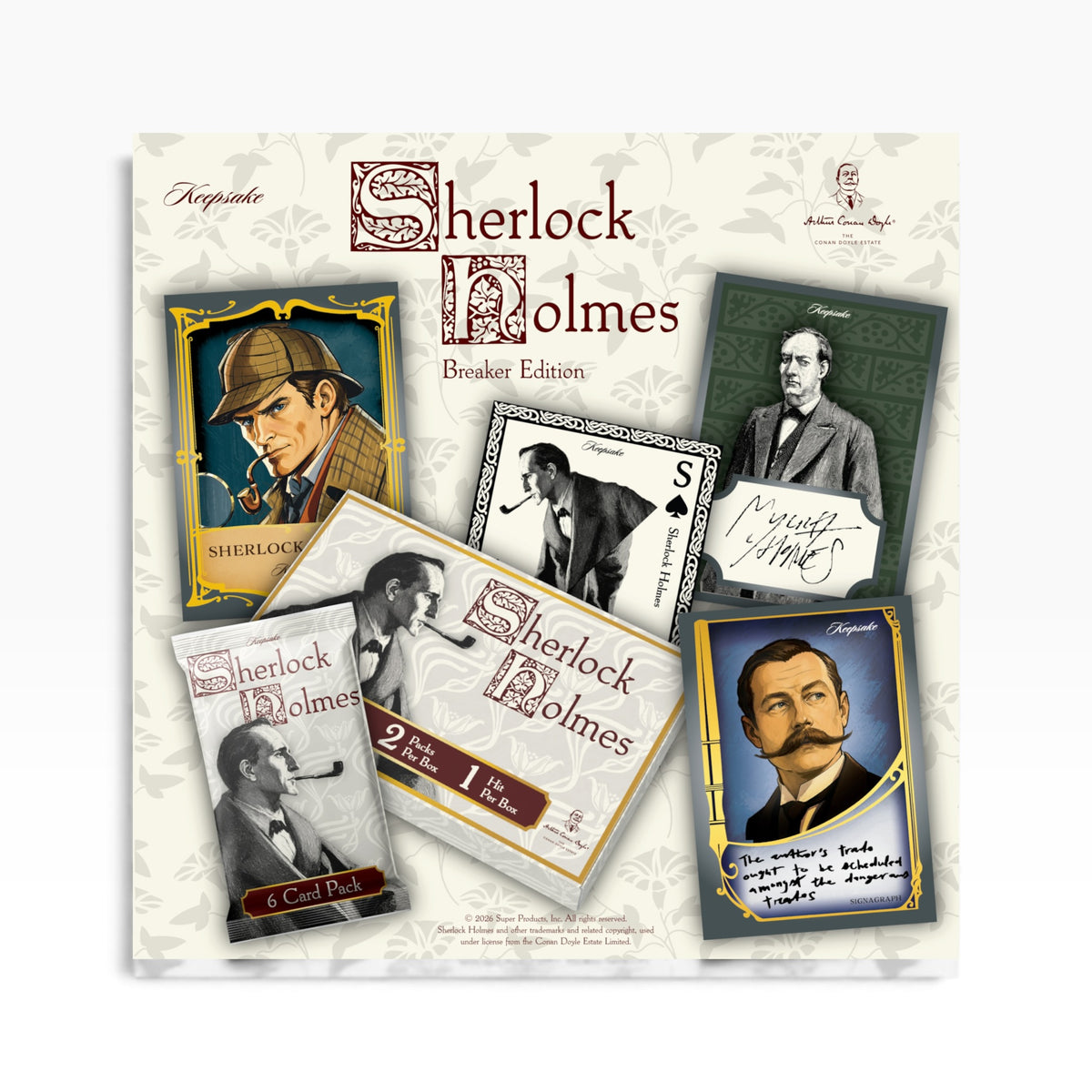 PRE-ORDER - Keepsake Sherlock Holmes Breaker Edition Trading Cards
