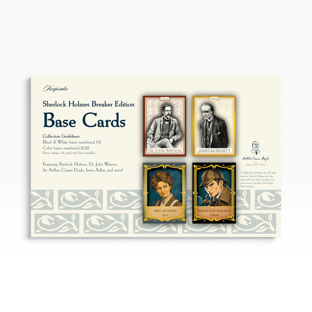 PRE-ORDER - Keepsake Sherlock Holmes Breaker Edition Trading Cards