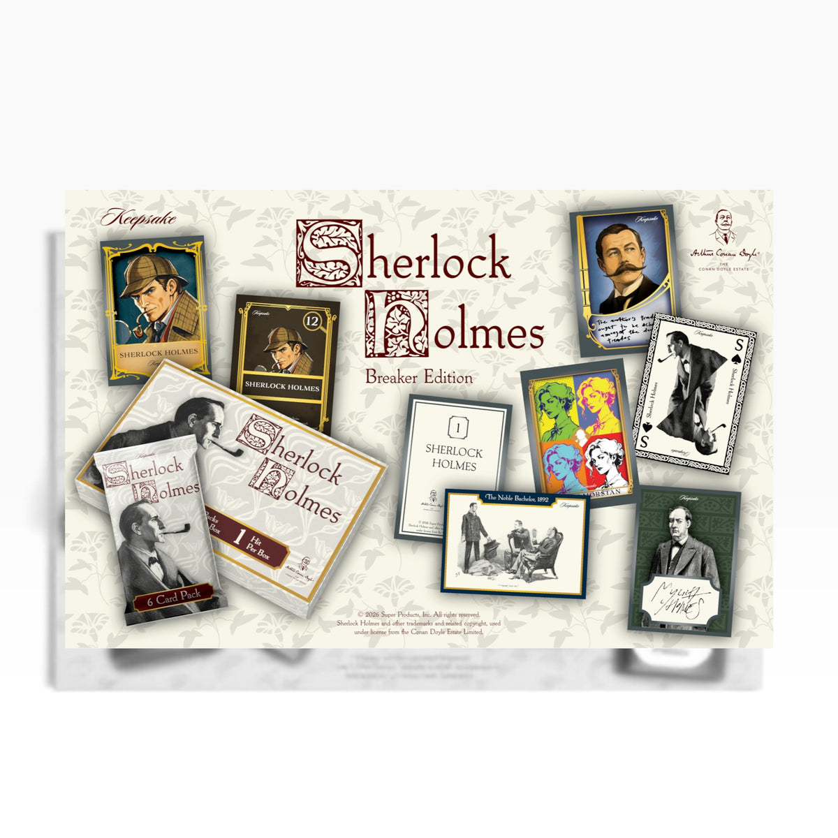 PRE-ORDER - Keepsake Sherlock Holmes Breaker Edition Trading Cards