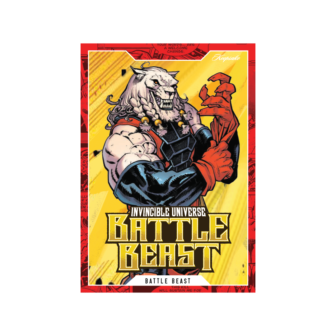PRE-ORDER - Invincible Universe Battle Beast Keepsake Premiere Edition Breaker Box