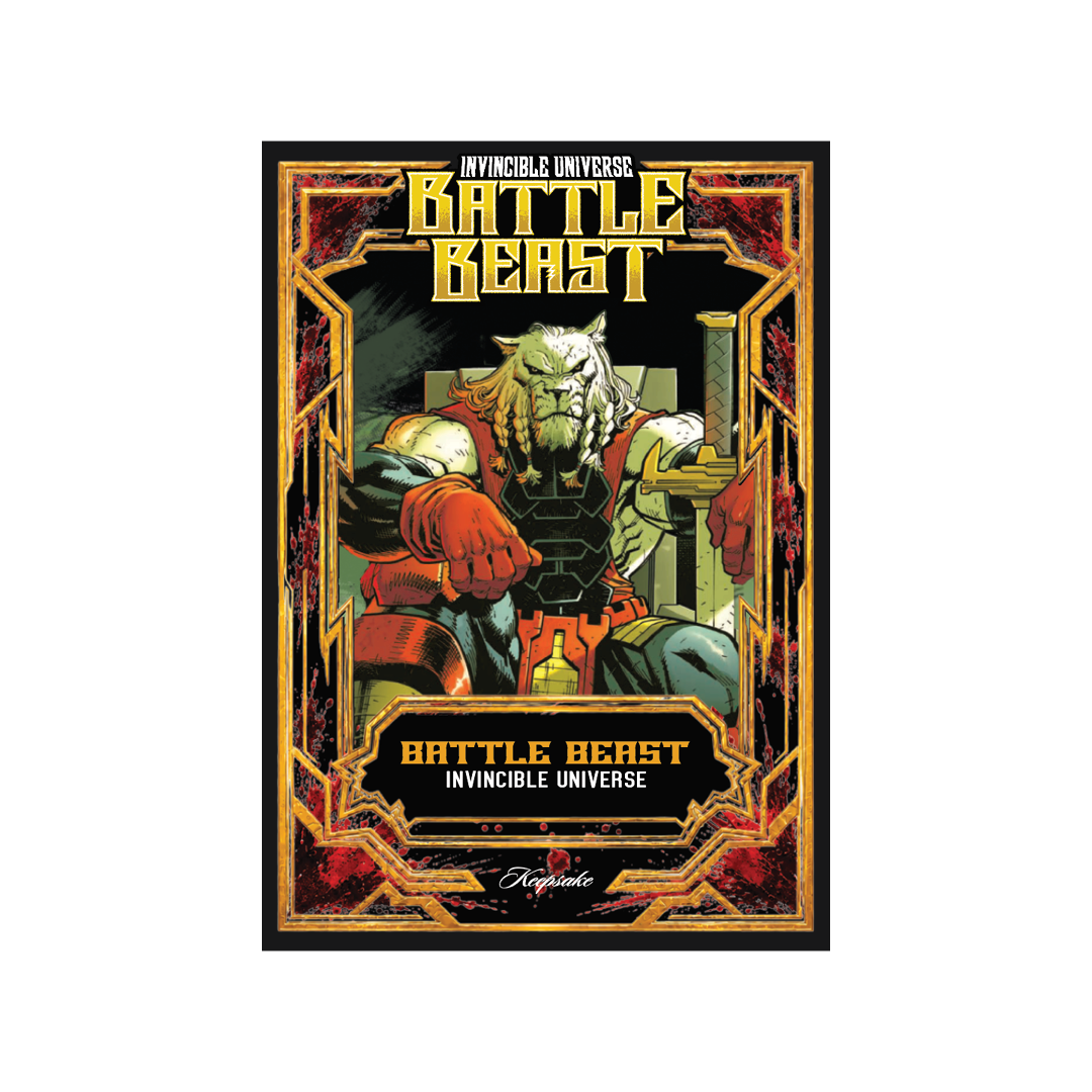 PRE-ORDER - Invincible Universe Battle Beast Keepsake Premiere Edition Breaker Box