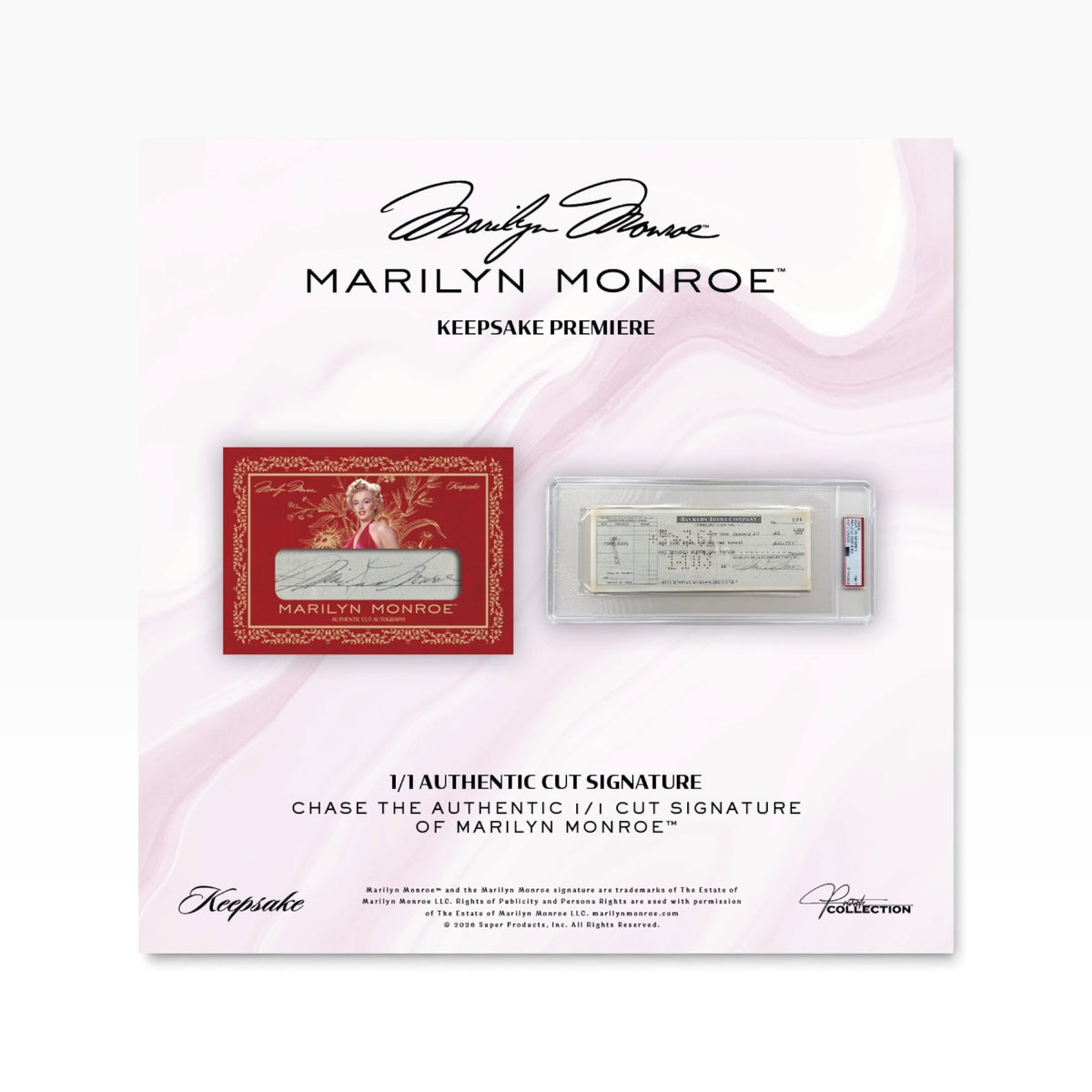 PRE-ORDER - Keepsake Marilyn Monroe Premiere Breaker Box