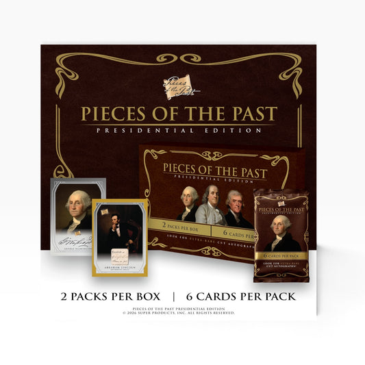 PRE-ORDER - 2026 Pieces of the Past Presidential Edition Hobby Box