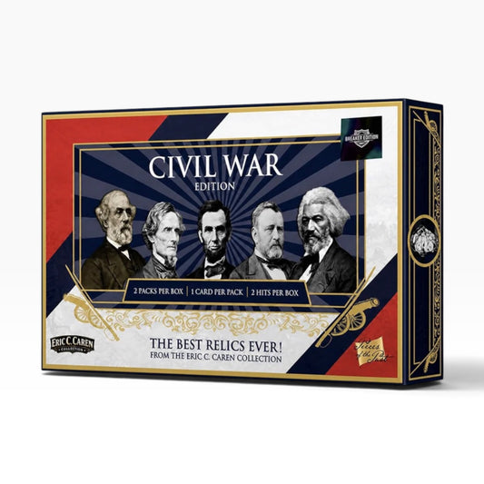 2026 Pieces of the Past Caren’s Civil War Breaker Edition Hobby Box – 2 Hits
