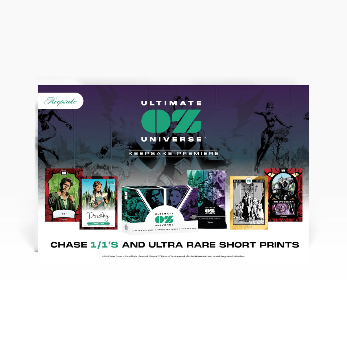 PRE-ORDER - Keepsake The Ultimate OZ Universe Premiere Breaker Box