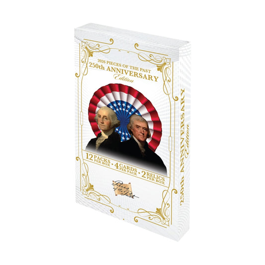 PRE-ORDER - 2026 Pieces of the Past 250th Anniversary Edition Hobby Box