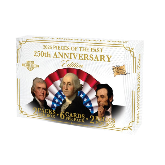 PRE-ORDER - 2026 Pieces of the Past 250th Anniversary Edition Breaker Box