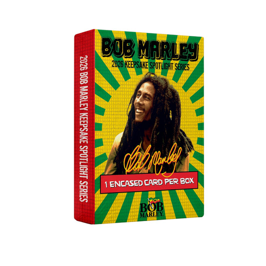 PRE-ORDER - 2026 Bob Marley Keepsake Spotlight Series Trading Card Box