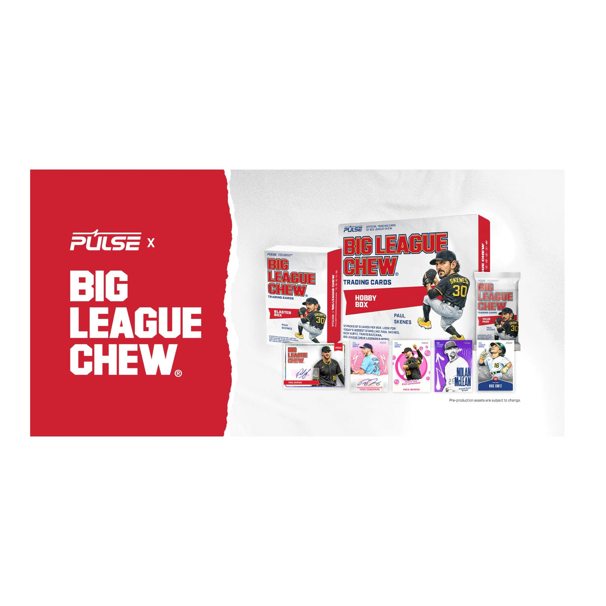 PRE-ORDER - 2026 Pulse x Big League Chew Baseball Mega Box