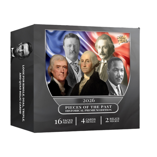 2026 Pieces of the Past Historical Premium Hobby Edition Hobby Box