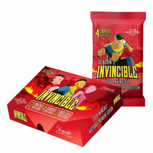 2026 Invincible Season 2 Keepsake Premiere Breaker Edition trading card box