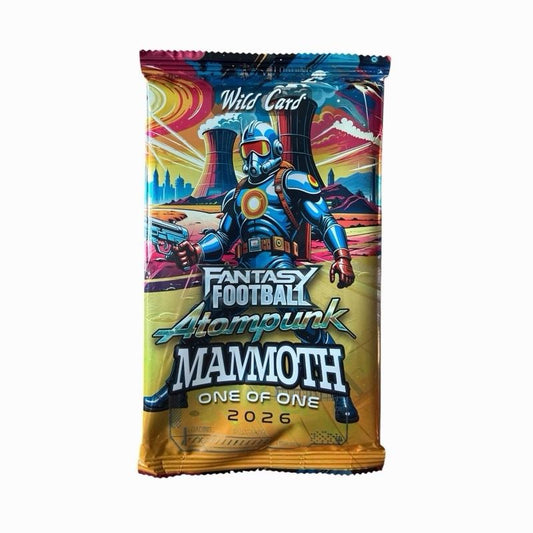 2026 Wild Card Fantasy Football AtomPunk Mammoth Pack