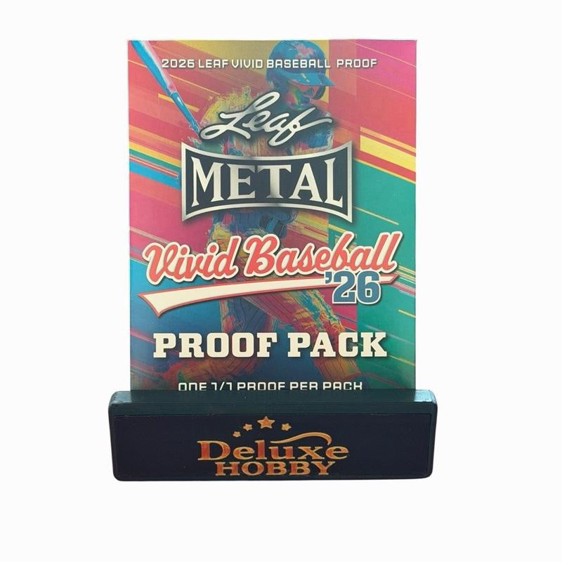 2026 Leaf Metal Vivid Baseball 1/1 Proof Pack