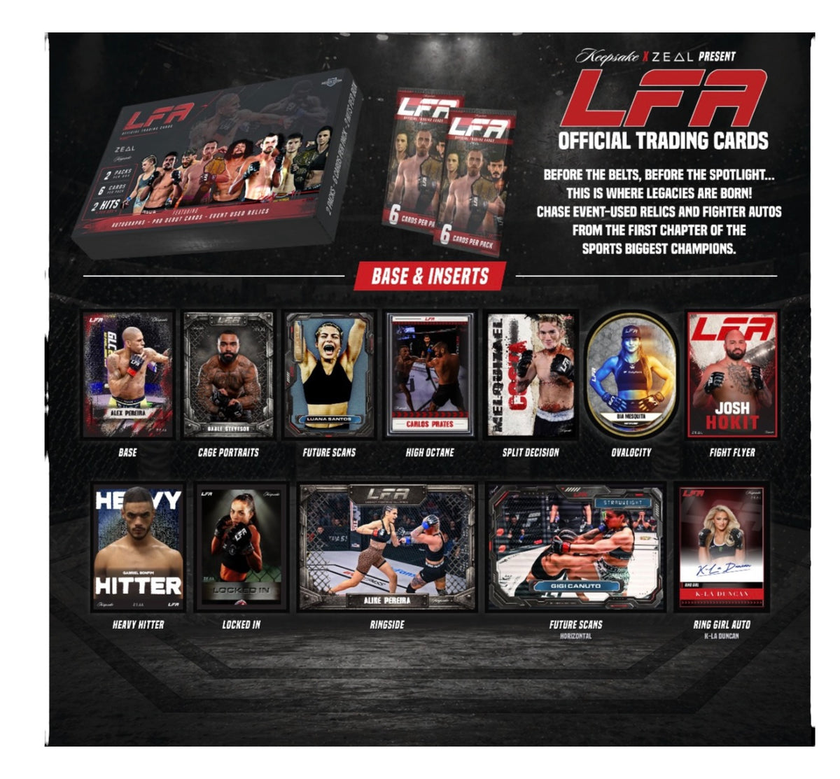 PRE-ORDER - 2027 Keepsake Legacy Fighting Alliance (LFA) Zeal Breaker Edition