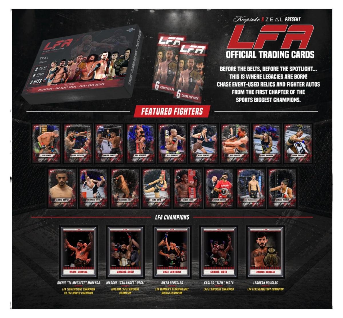 PRE-ORDER - 2027 Keepsake Legacy Fighting Alliance (LFA) Zeal Breaker Edition