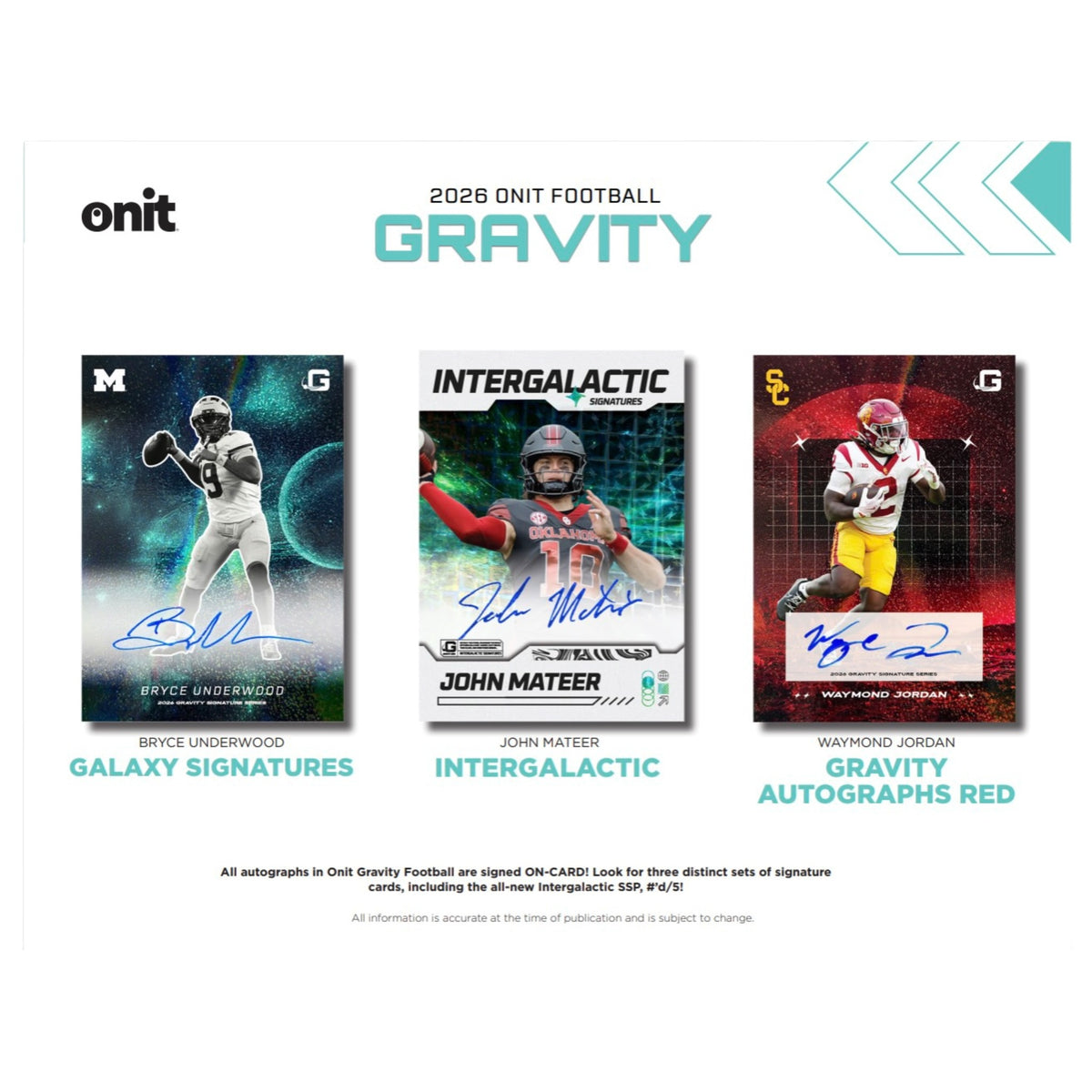 2026 ONIT Gravity College Football Mega Box