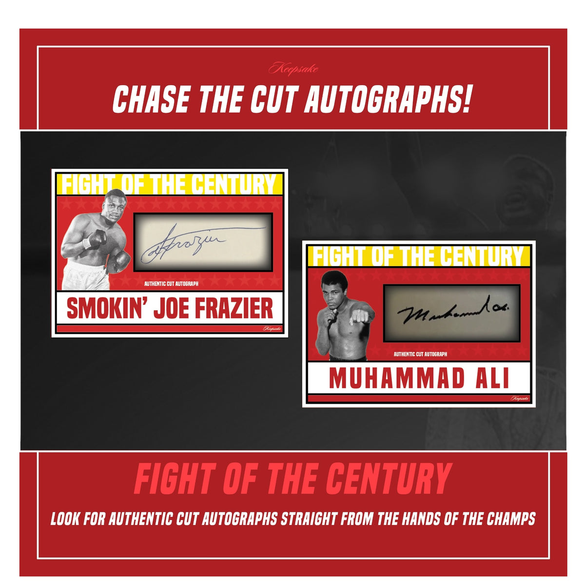 The Fight of the Century Keepsake Premiere Breaker Box