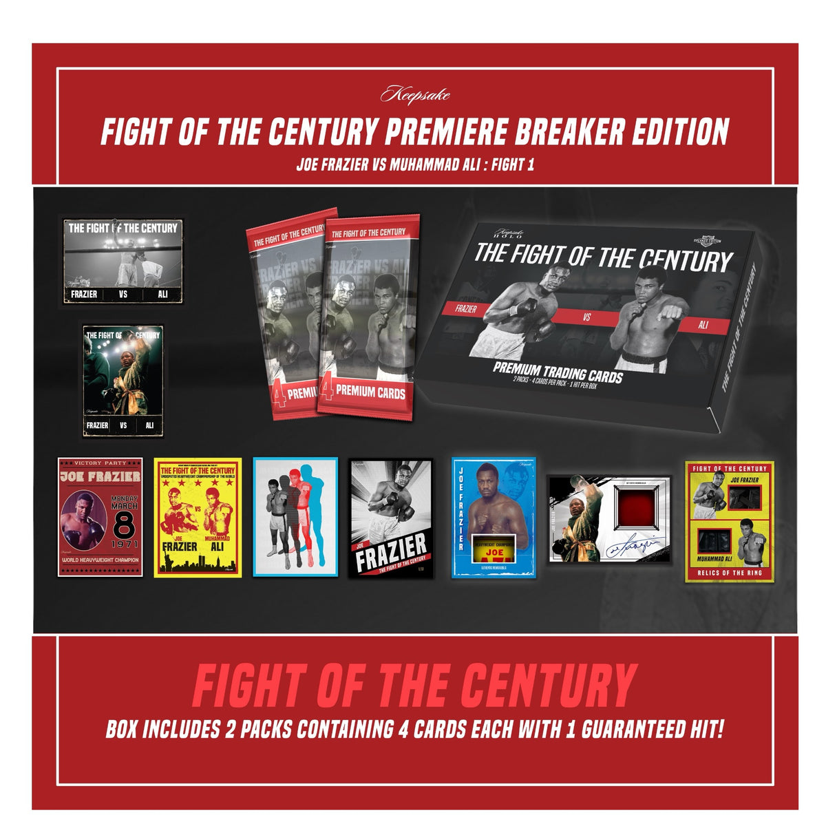 The Fight of the Century Keepsake Premiere Breaker Box