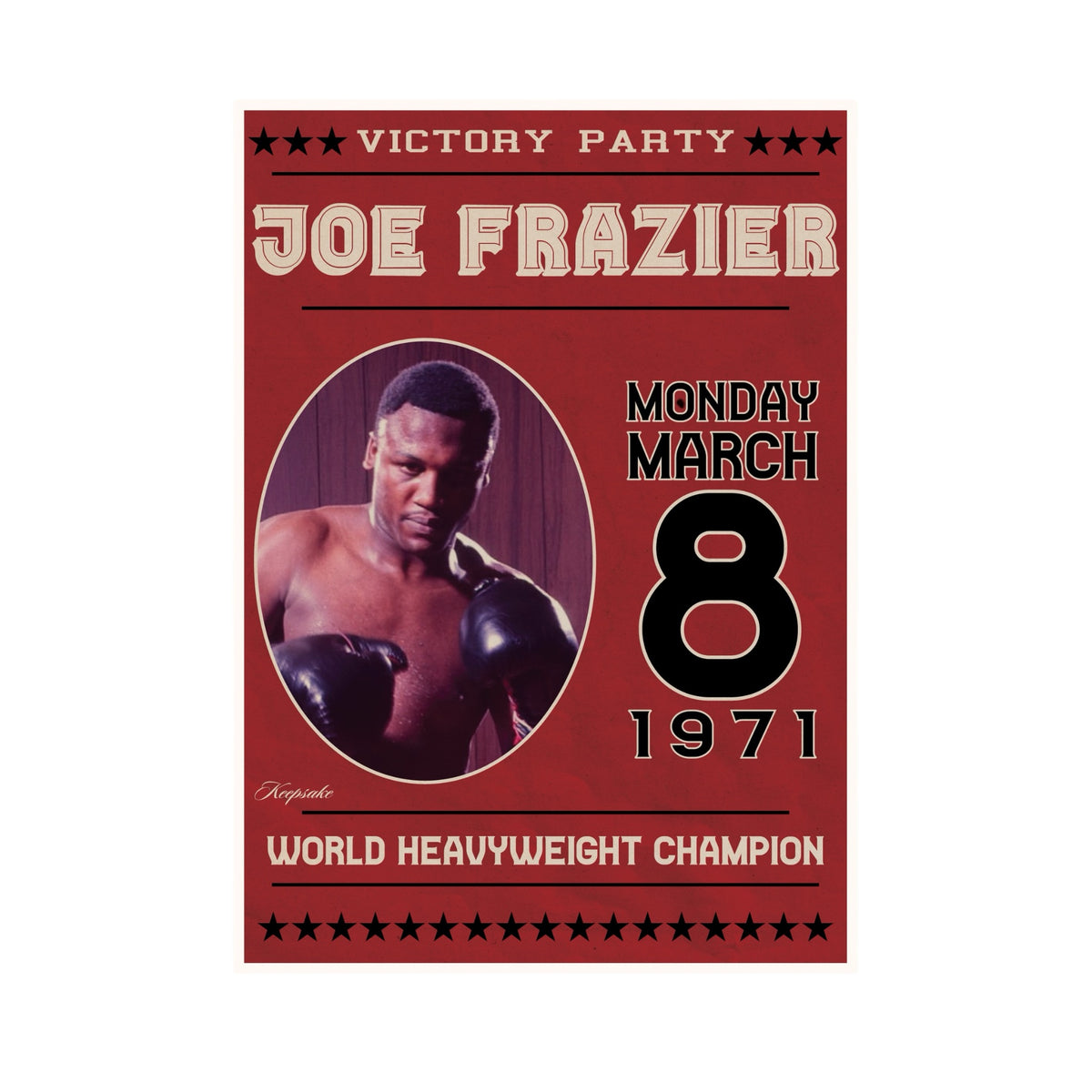 The Fight of the Century Keepsake Premiere Breaker Box