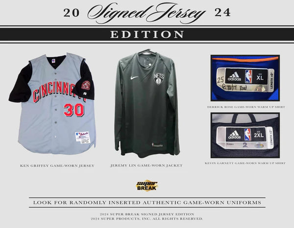 2024 Super Break Signed Jersey Edition