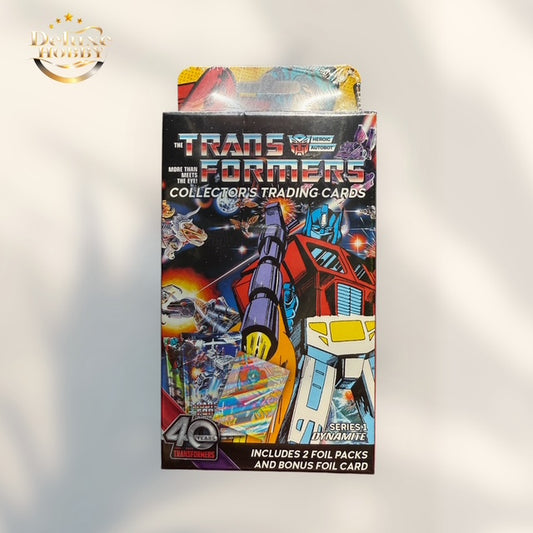 Transformers 40th Anniversary Trading Cards Hanger Box