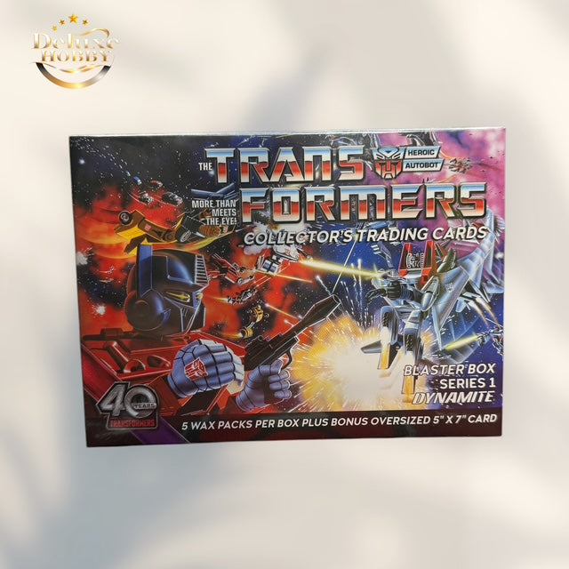 Transformers 40th Anniversary Trading Cards 5-Pack Blaster Box