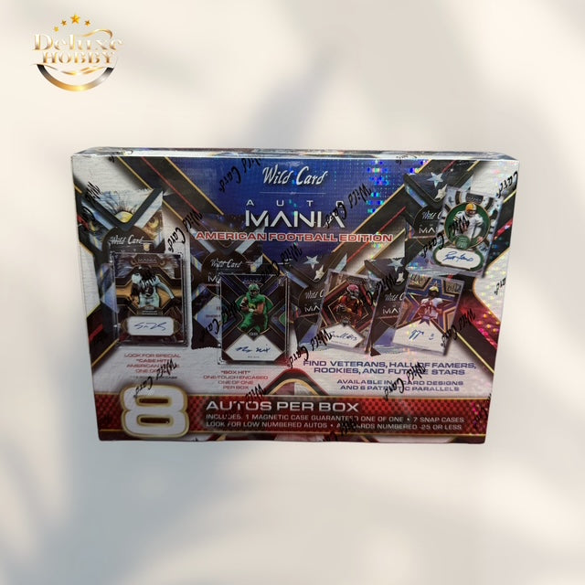 Wildcard Auto Mania American Football Edition Hobby Box