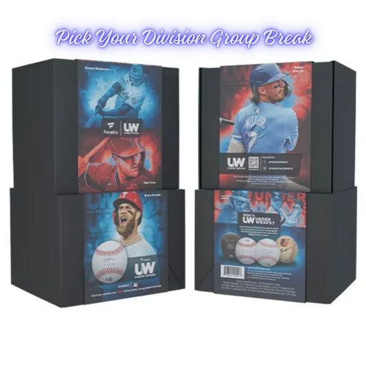 PYD GROUP BREAK - 2024 Under Wraps Autographed MLB Baseball Mystery Box