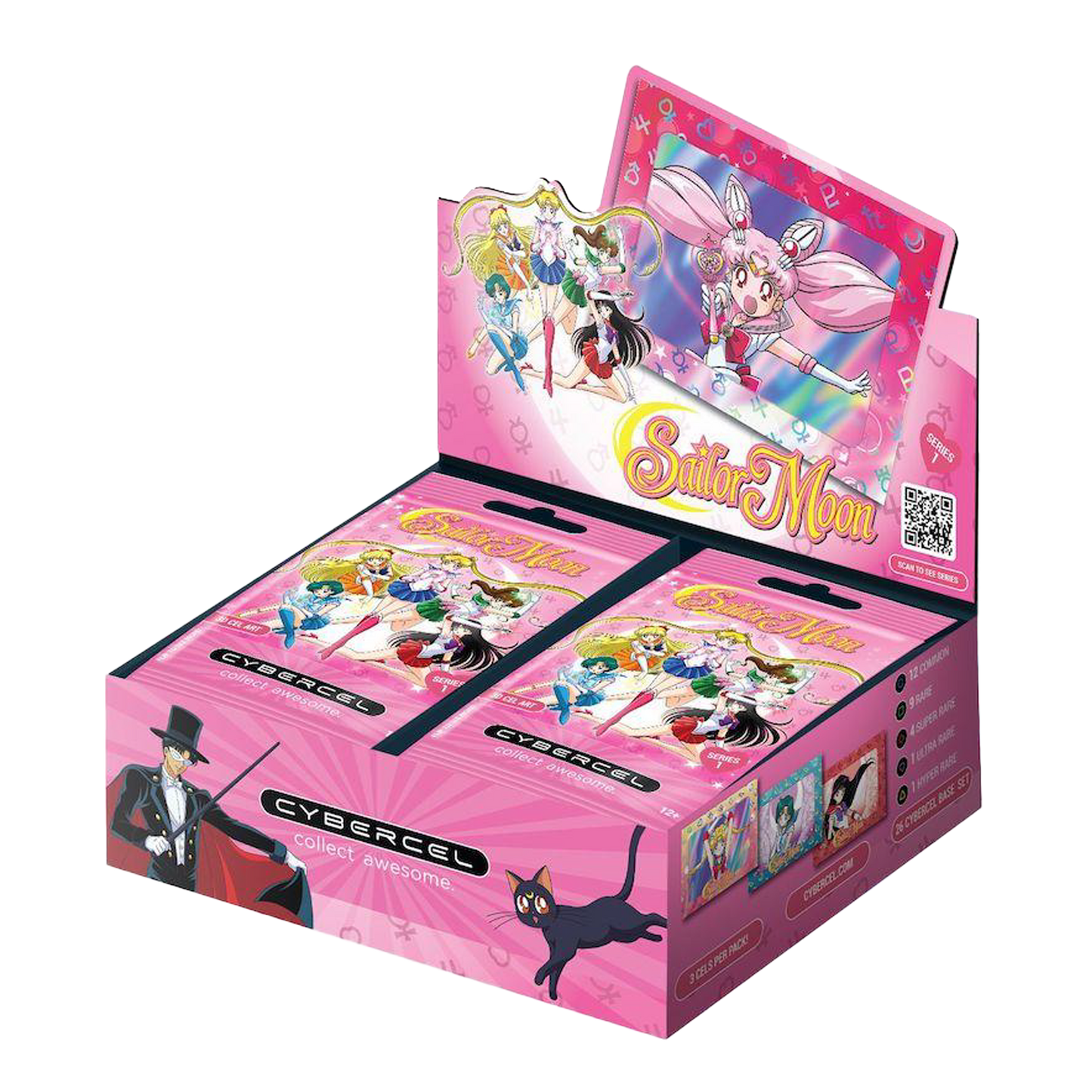 Sailor Moon Series 1 Cybercel Pack