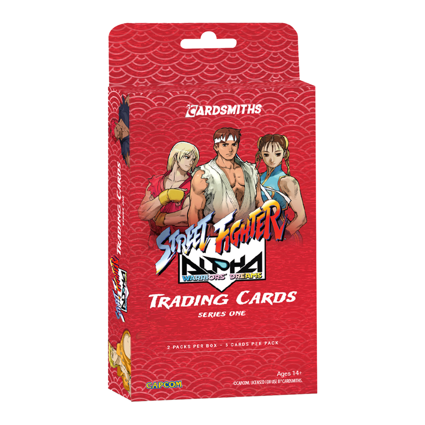 Street Fighter Alpha: Warriors' Dreams Trading Cards Collector Box | 2 Packs