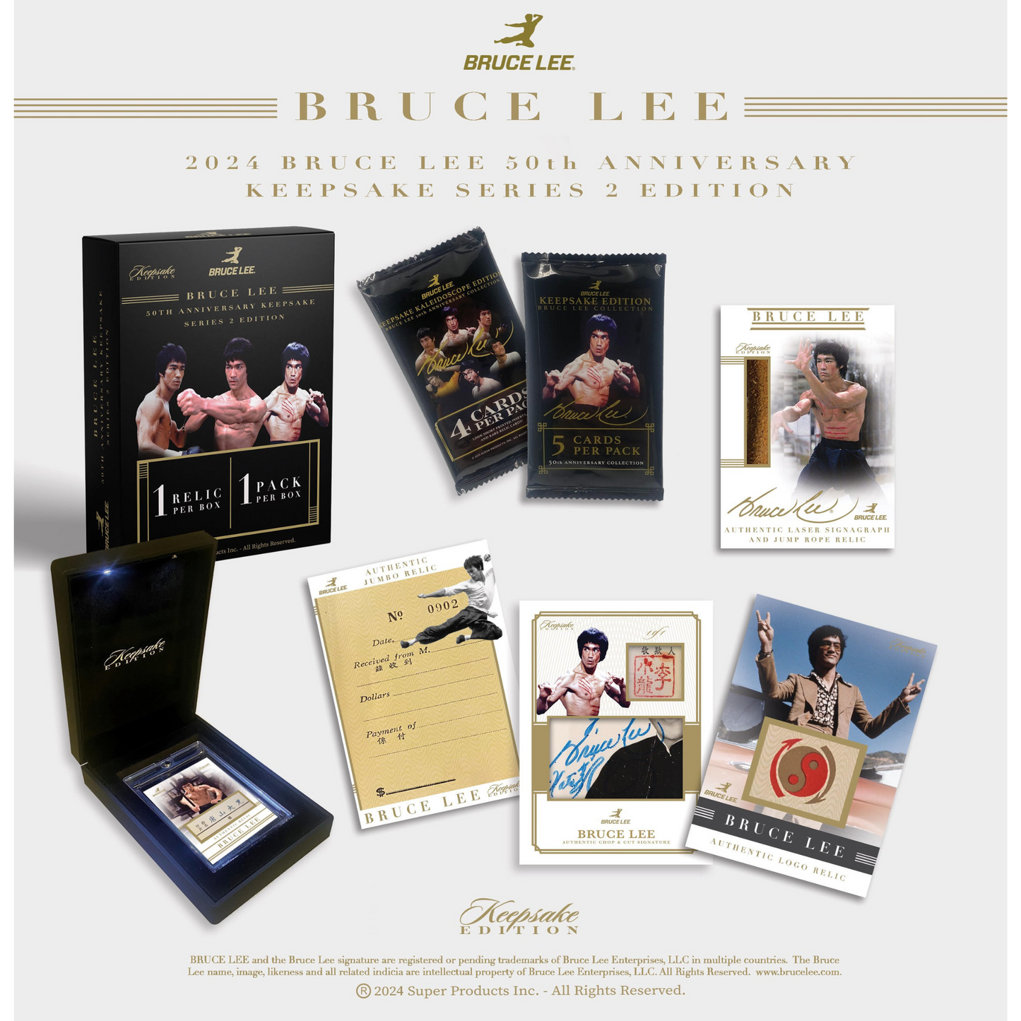 2024 Bruce Lee 50th Anniversary Keepsake Series 2 Edition