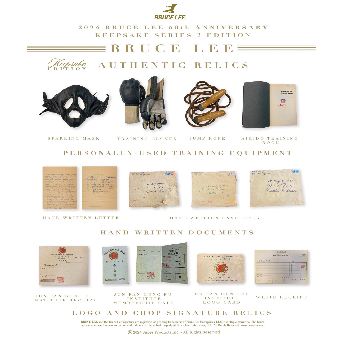 2024 Bruce Lee 50th Anniversary Keepsake Series 2 Edition