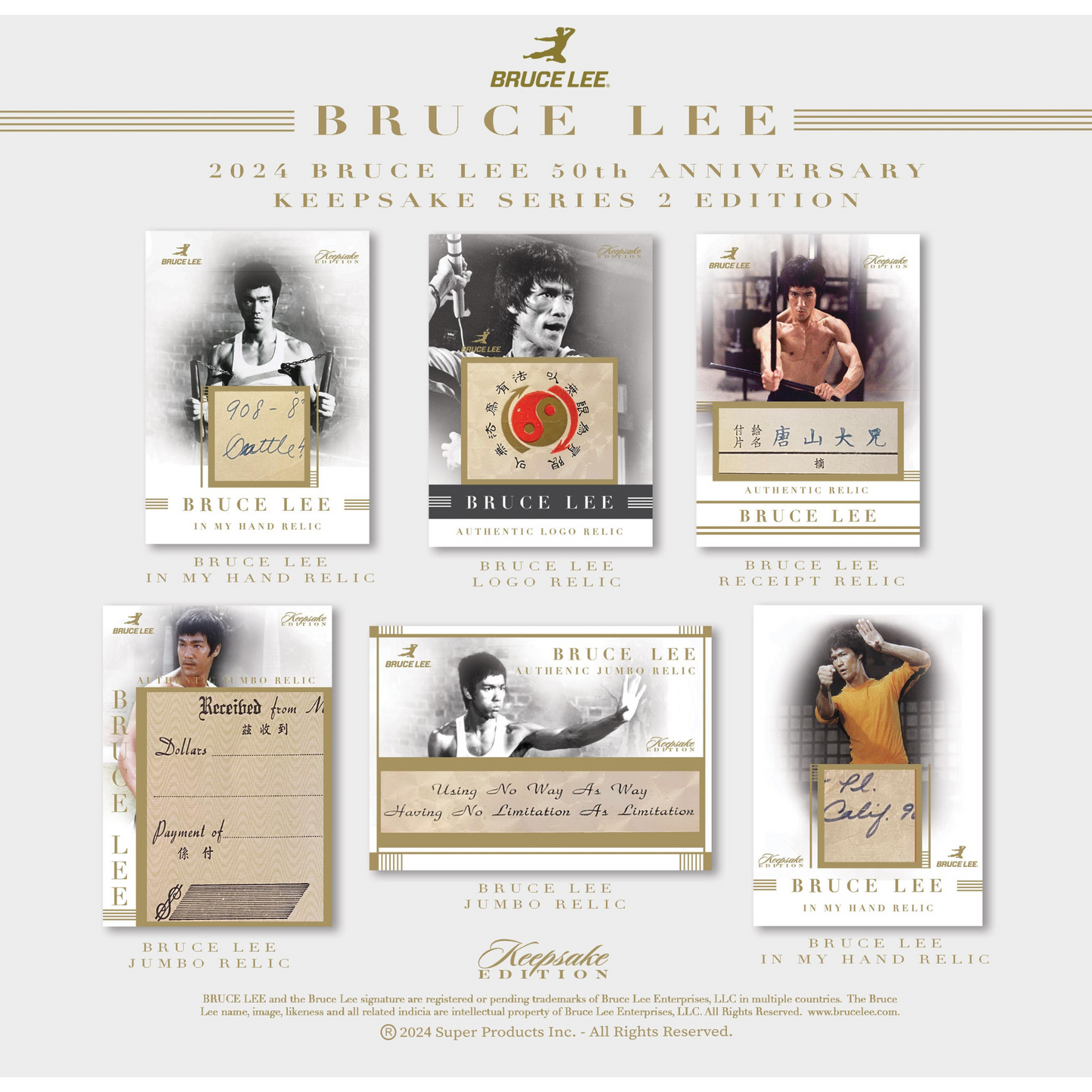 2024 Bruce Lee 50th Anniversary Keepsake Series 2 Edition