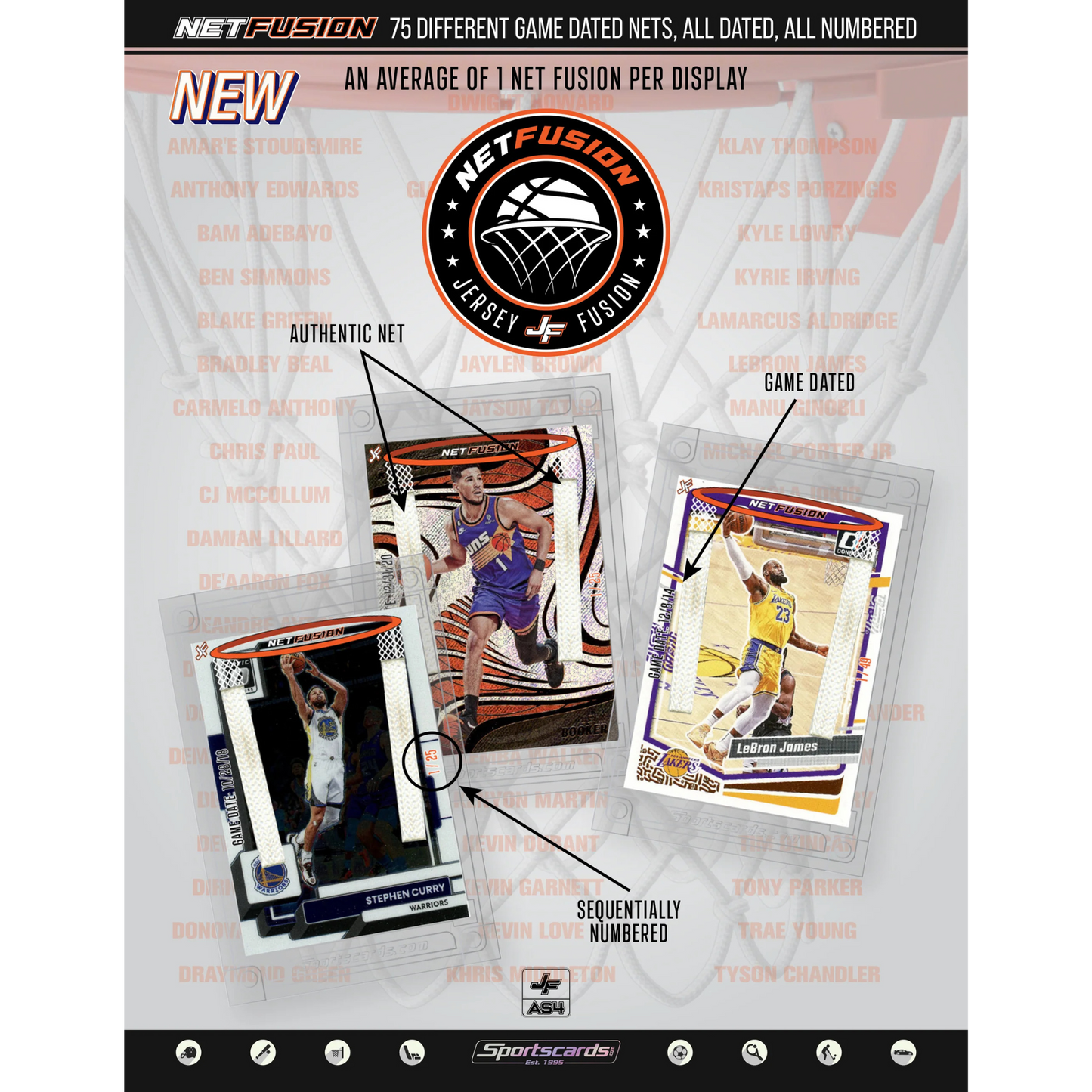 2025 Jersey Fusion All Sports Series 4 Hobby Pack