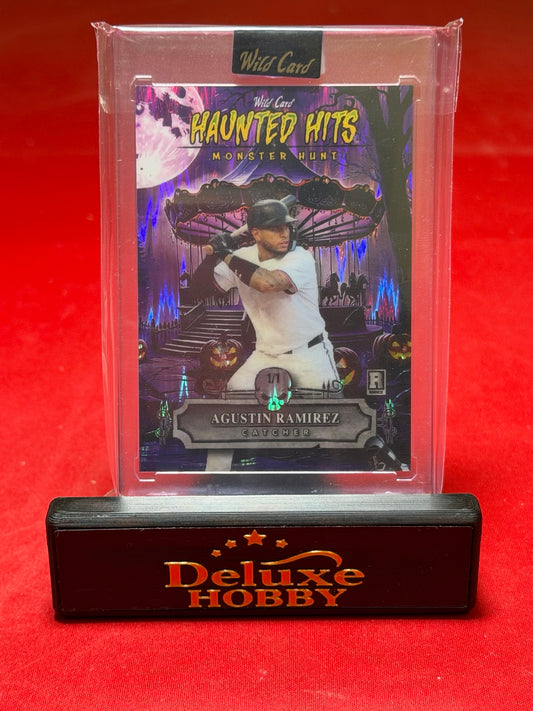 Agustin Ramirez Haunted Hits rookie 1/1 front