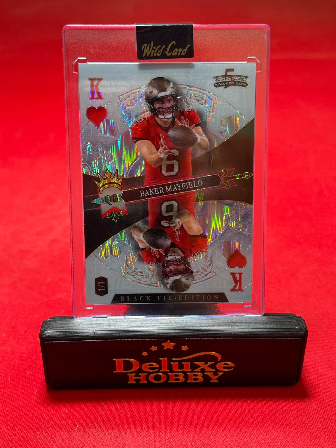 Baker Mayfield King of Hearts 1/1 front