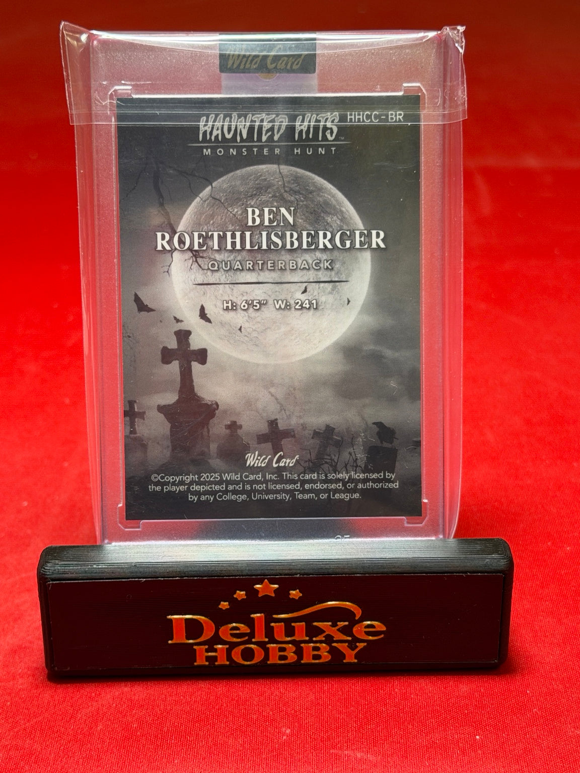 Ben Roethlisberger Haunted Hits 2/4 back