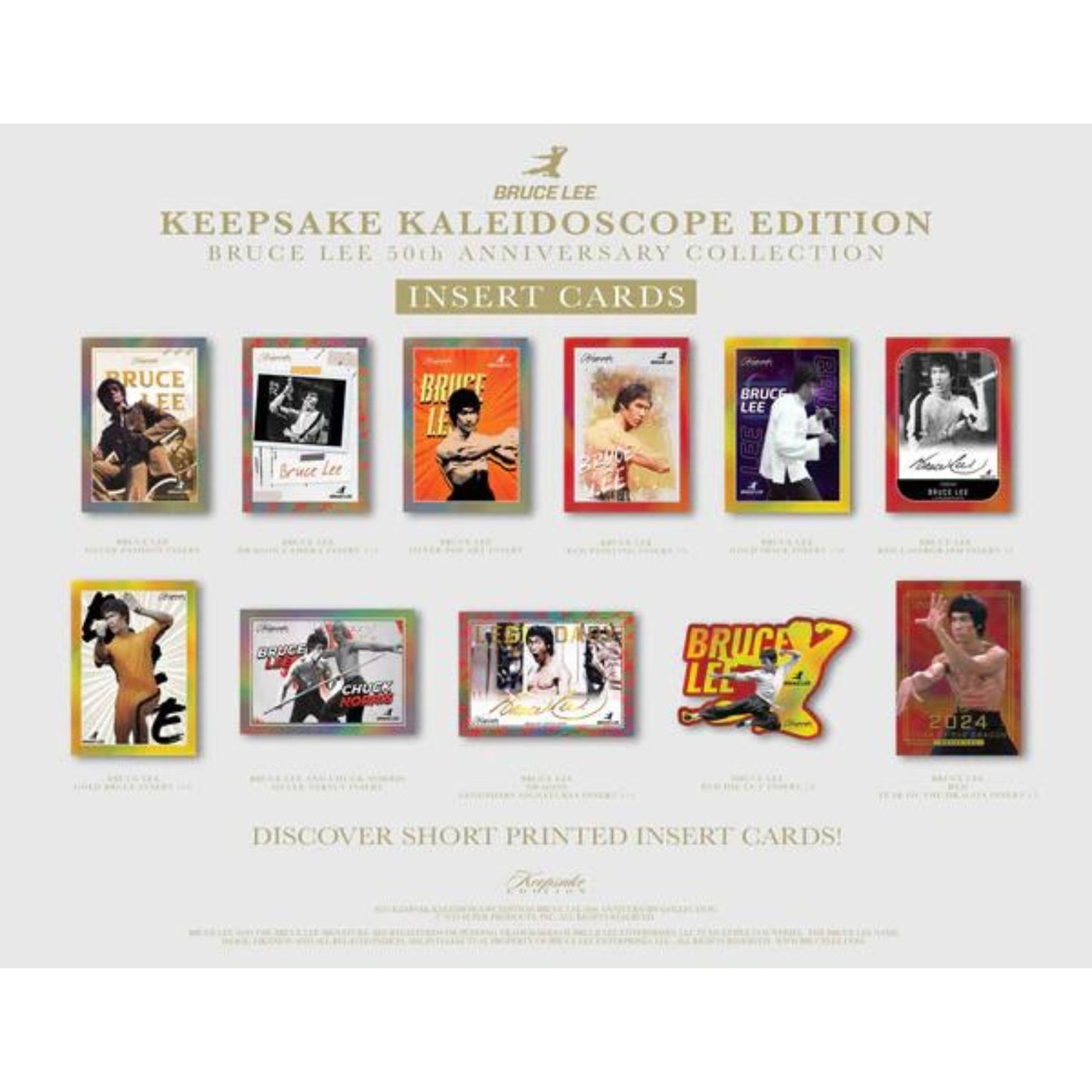 2024 Bruce Lee Keepsake 50th Anniversary Kaleidoscope Edition Hobby Box