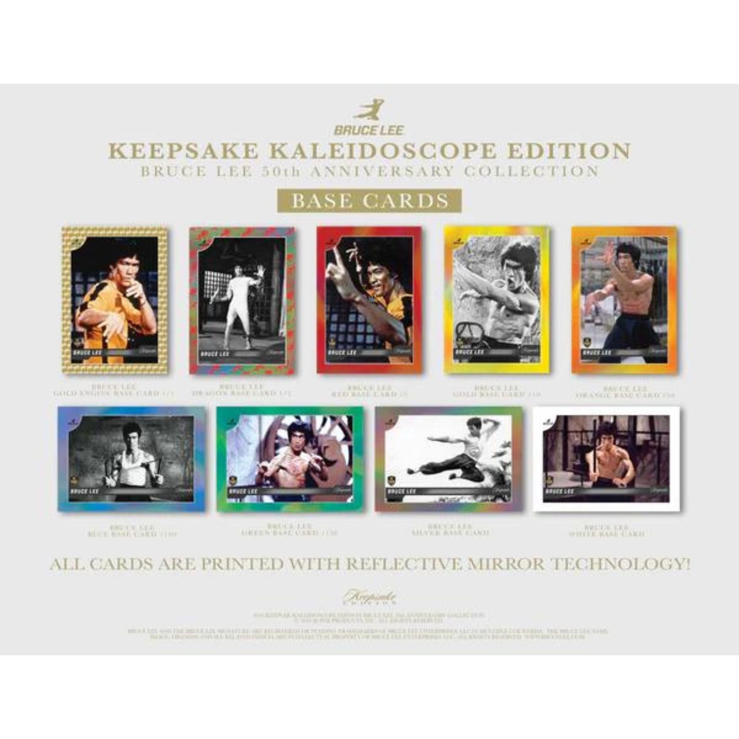 2024 Bruce Lee Keepsake 50th Anniversary Kaleidoscope Edition Hobby Box