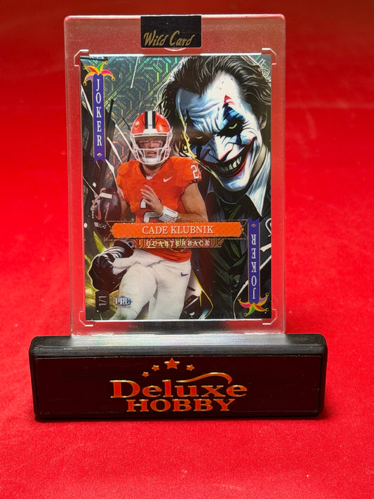 Cade Klubnik Jokers Wild PRC 1/1 front