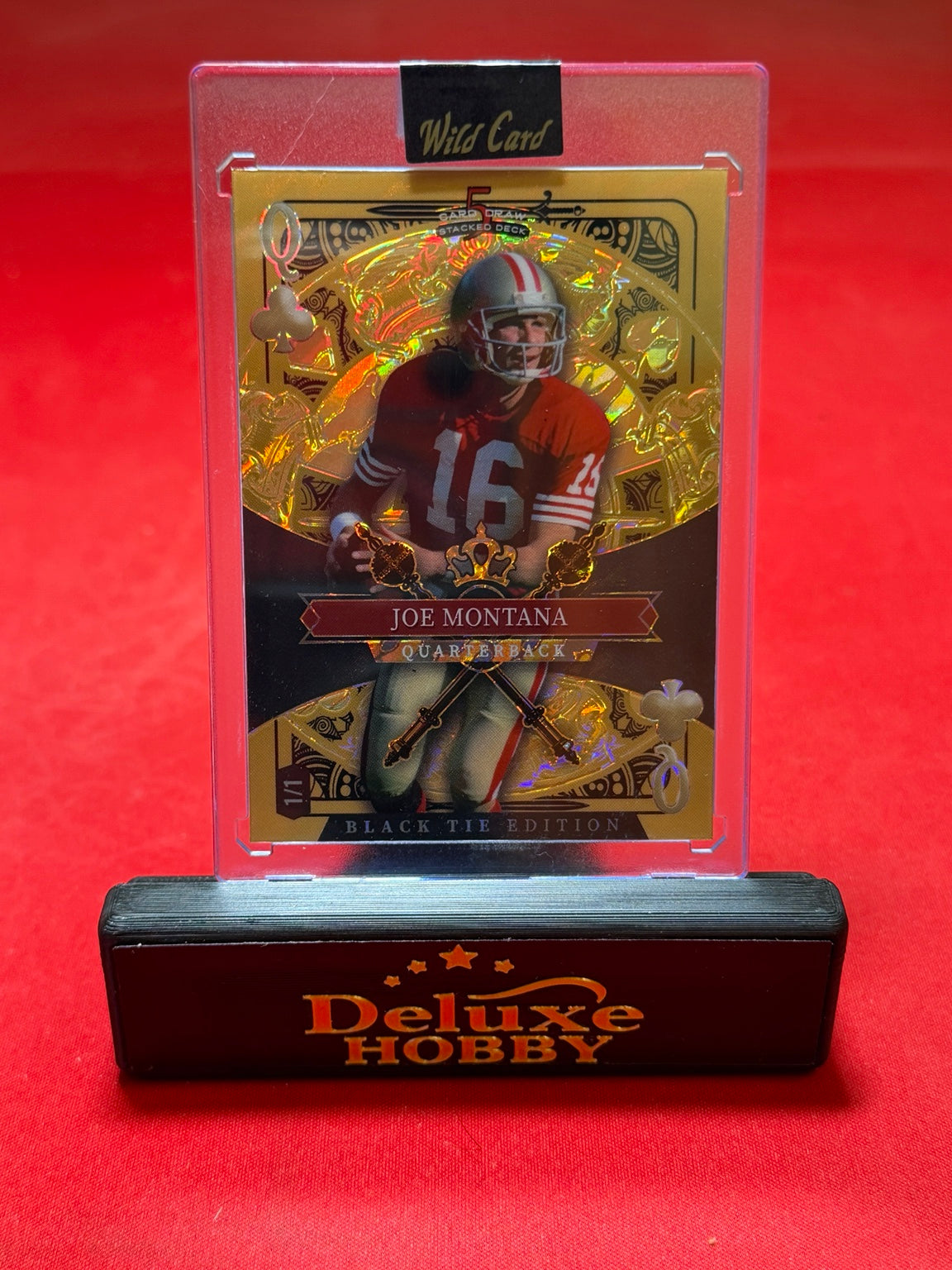 Joe Montana 1/1 front