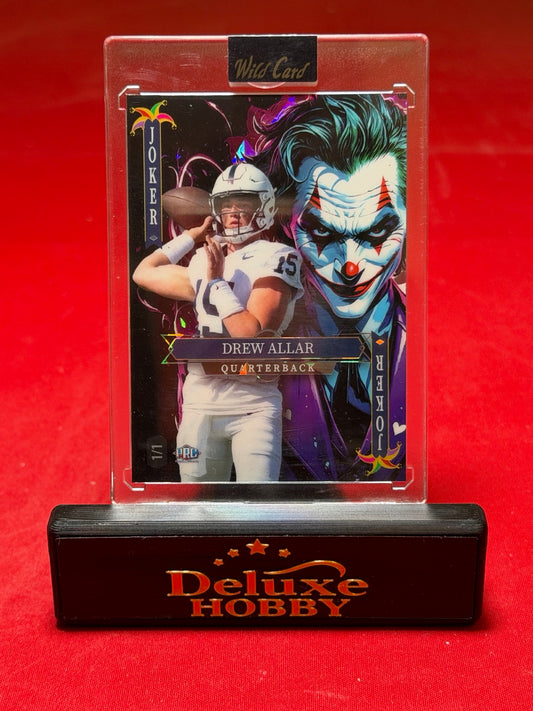 Drew Allar Jokers Wild 1/1 actual front photo