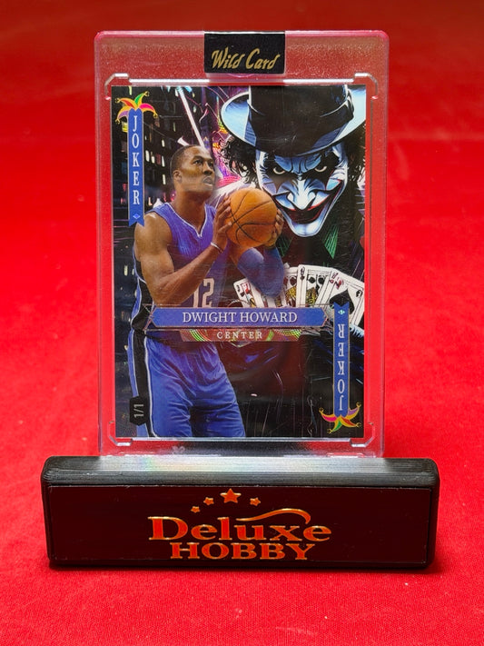 Dwight Howard Jokers Wild 1/1 actual front photo