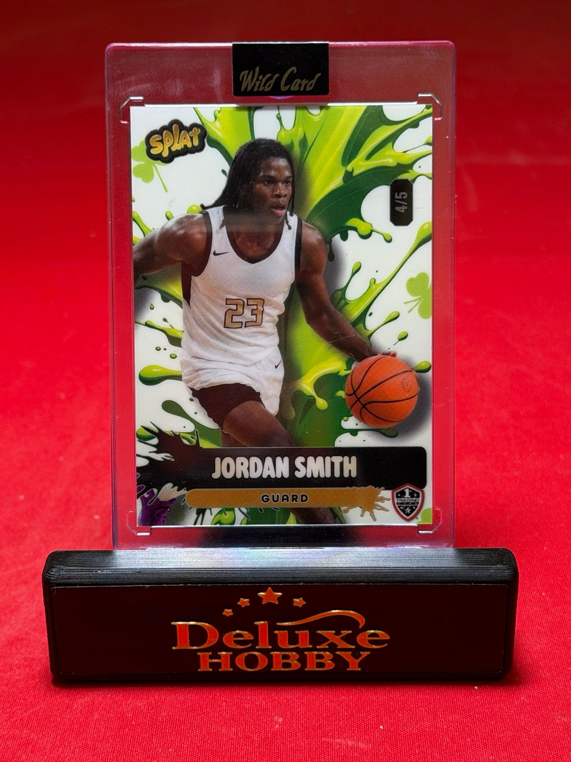 Jordan Smith 4/5 front actual card