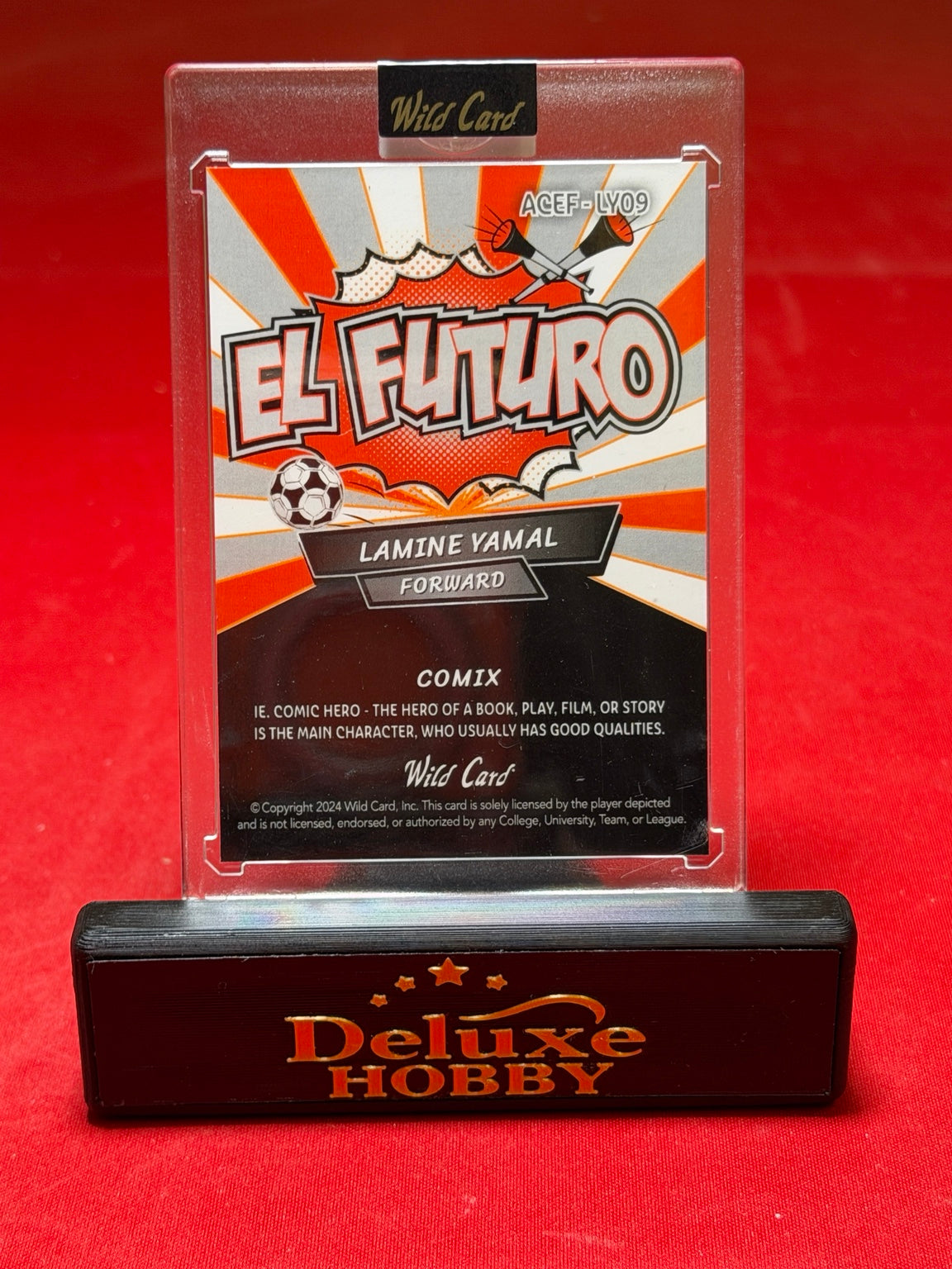 Lamine Yamal El Futuro ACEF-LY09 1/1 back