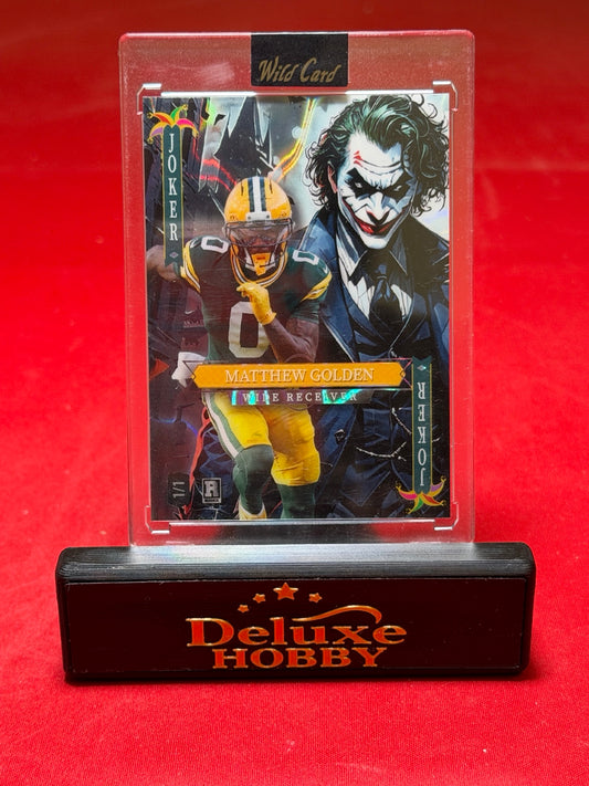 Matthew Golden Jokers Wild rookie 1/1 front